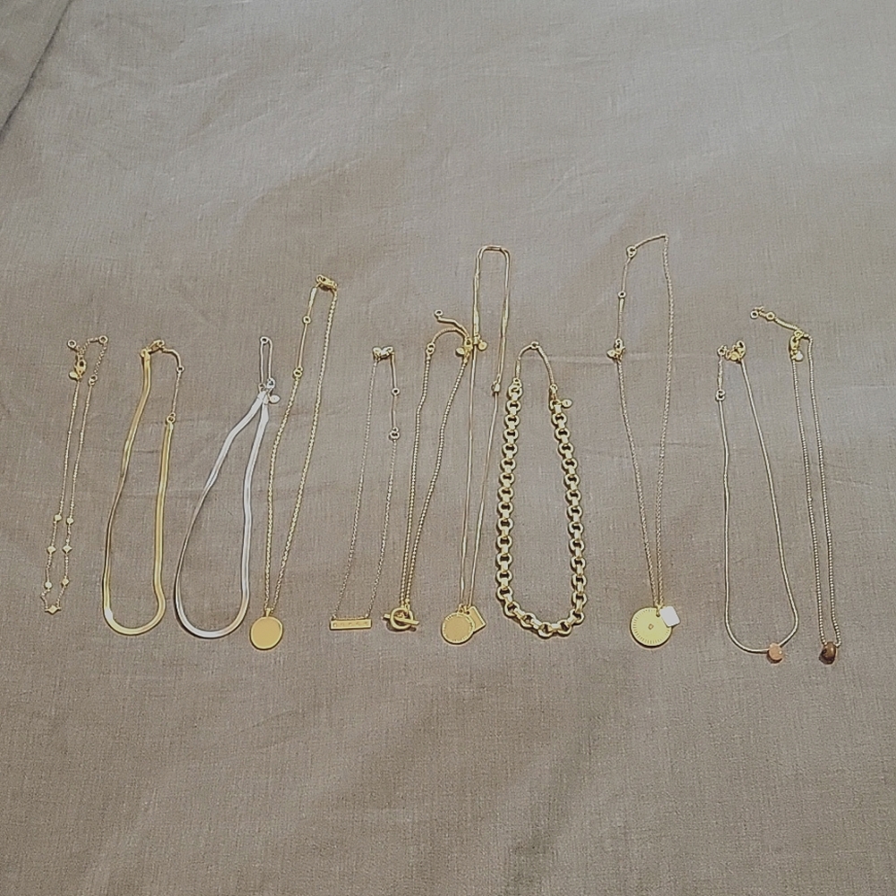 Madewell necklaces x 11
